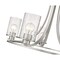 Z-Lite Beckett 5 Light Chandelier, Brushed Nickel And Clear Seedy 492-5BN - alternate 2